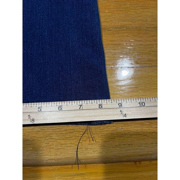 Chip & Pepper Jeans Womens Size 27 Blue Bobby Baby Low Rise Flared Denim Plus - Picture 8 of 9